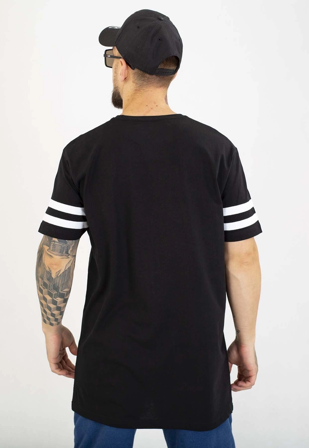 T-shirt Lucky Dice LD Clothing Stripe czarny