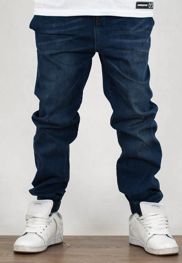 Spodnie Patriotic Jeans Joggery CLS Contour ciemno niebieskie