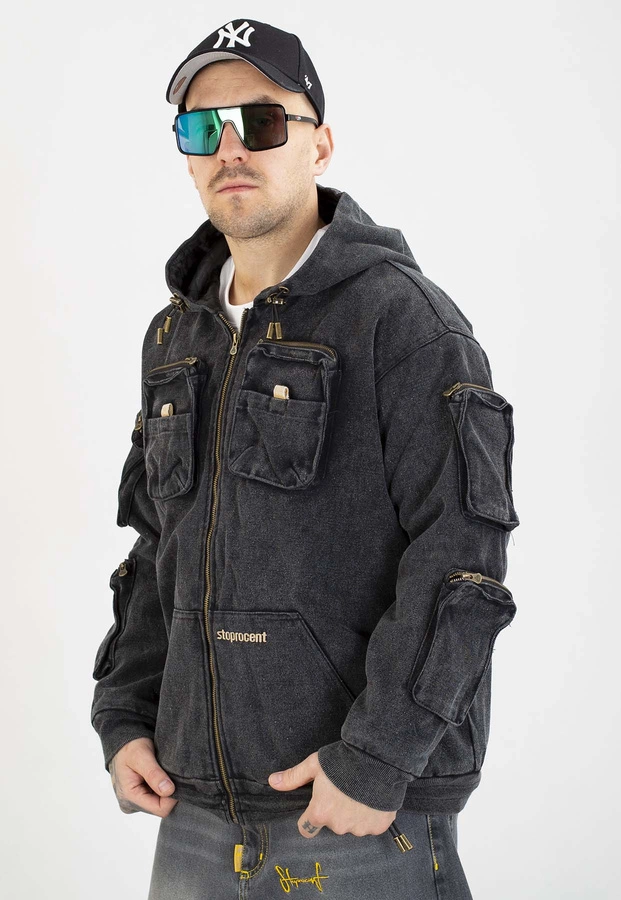 Kurtka Stoprocent 100% szara