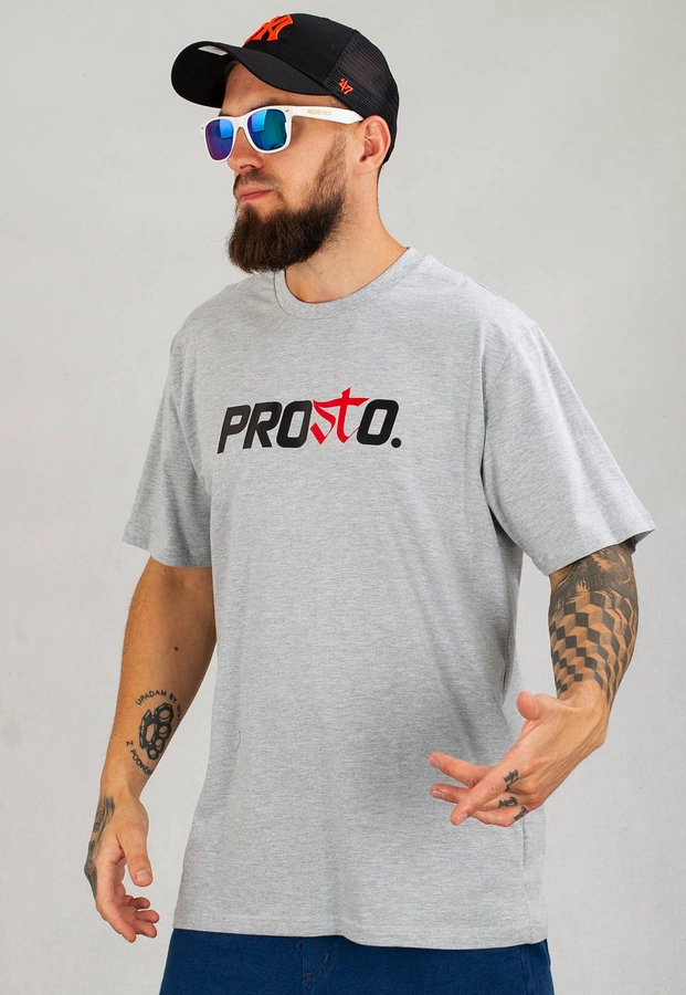 T-shirt Prosto Este szary