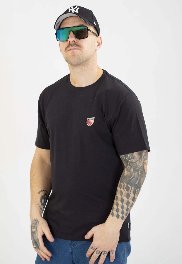 T-shirt Prosto Slim Shield black