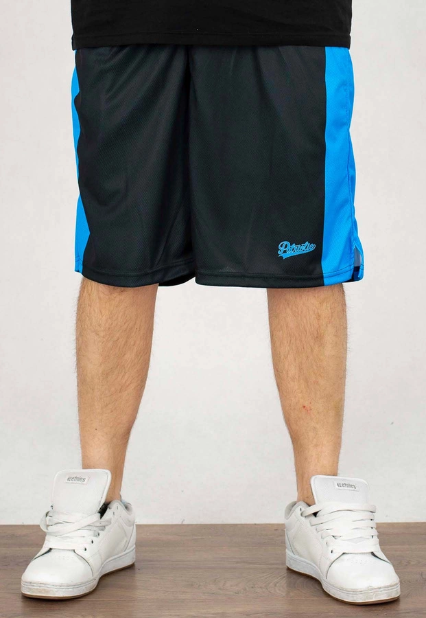 Spodenki Patriotic Collage Tag czarno niebieskie