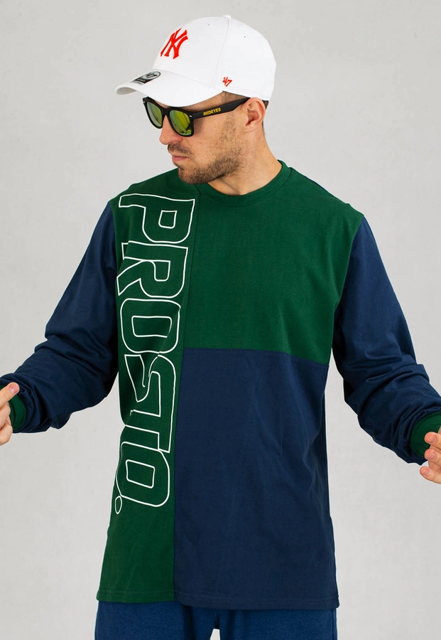 Longsleeve Prosto Insetto granatowy