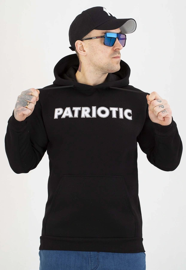 Bluza Patriotic Z Kapturem P-Classic czarna