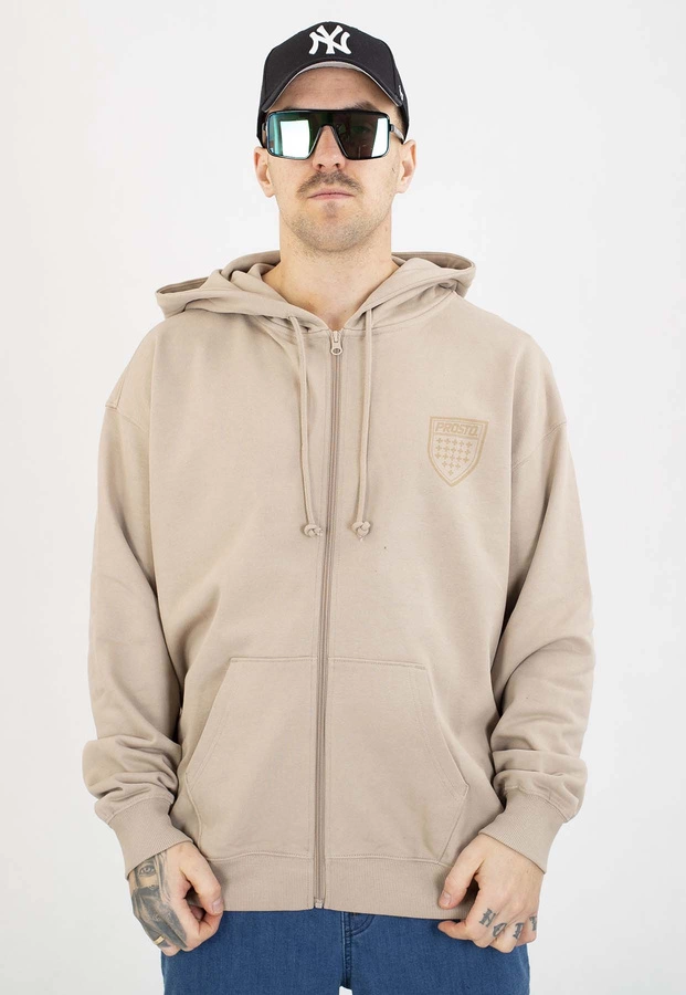 Bluza Prosto Z kapturem Shield beige