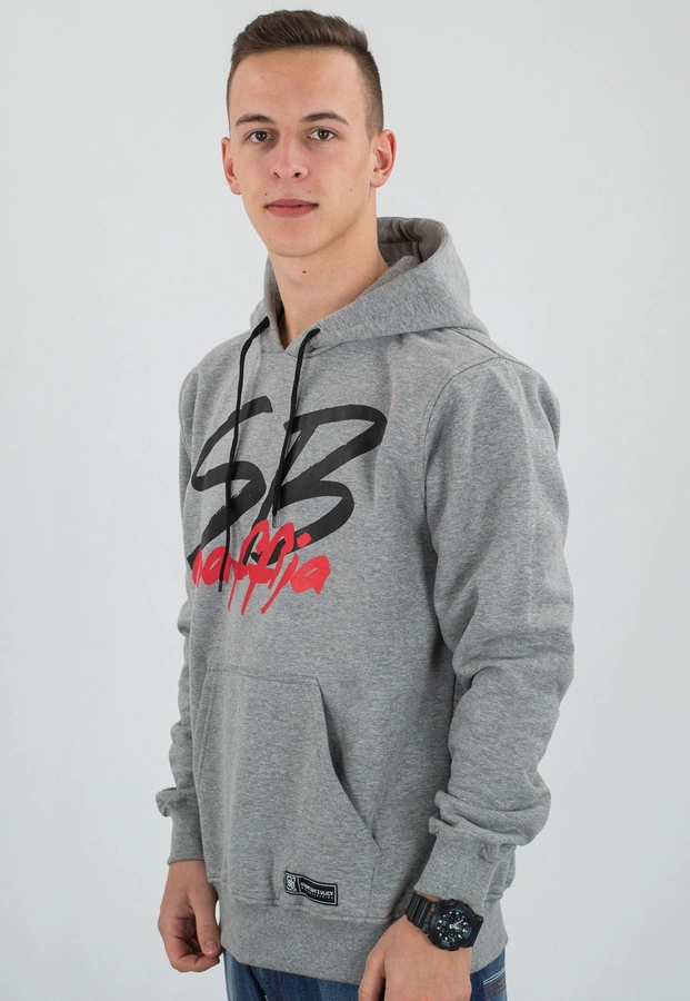 Bluza SB Maffija Big Logo szara