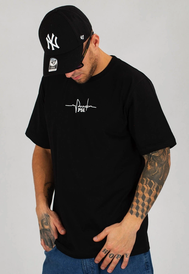 T-shirt Dudek P56 Tętno P56 czarny