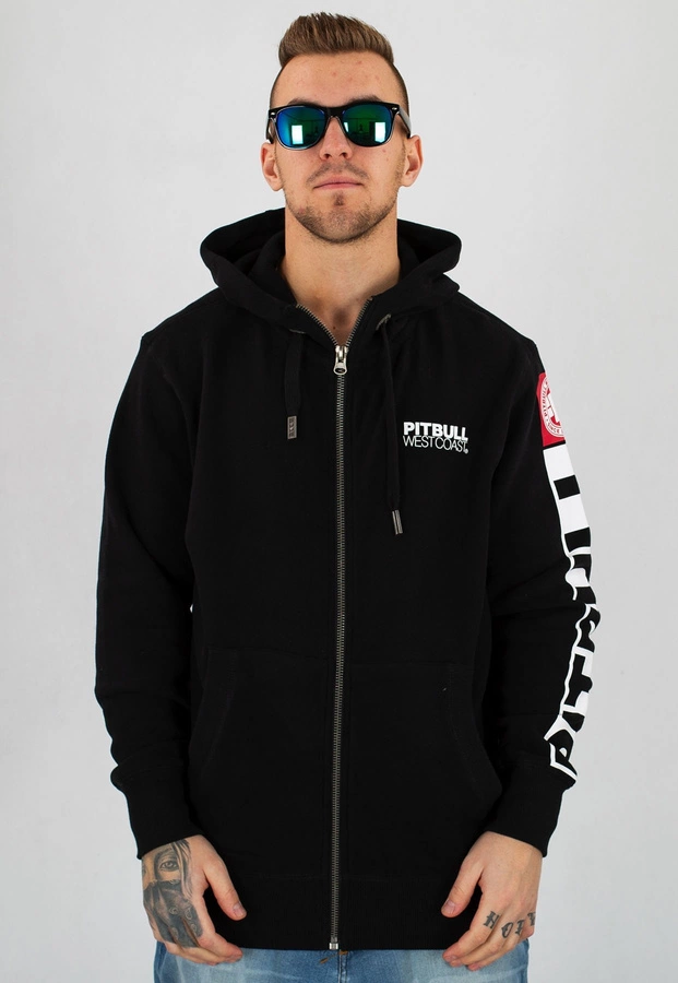 Bluza Pit Bull Zip Hilltop czarna
