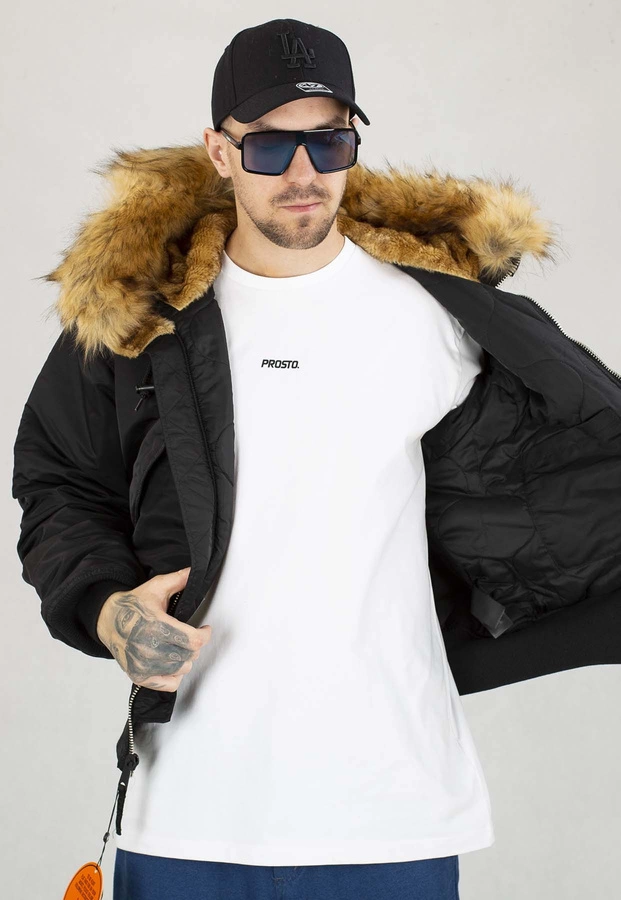 Kurtka Alpha Industries Zimowa 45P Hooded Custom 113145 czarna