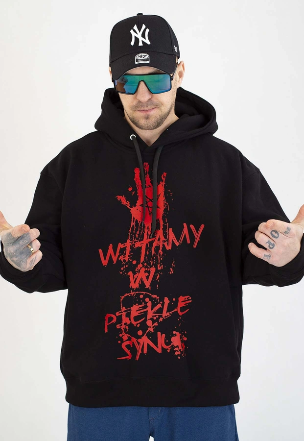 Bluza Demonologia Z Kapturem Witamy W Piekle czarna