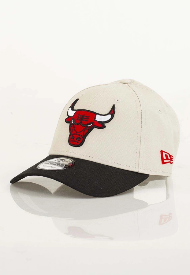 Czapka Trucker New Era Contrast Patch 9Forty Bulls 60667564 beżowo czarna