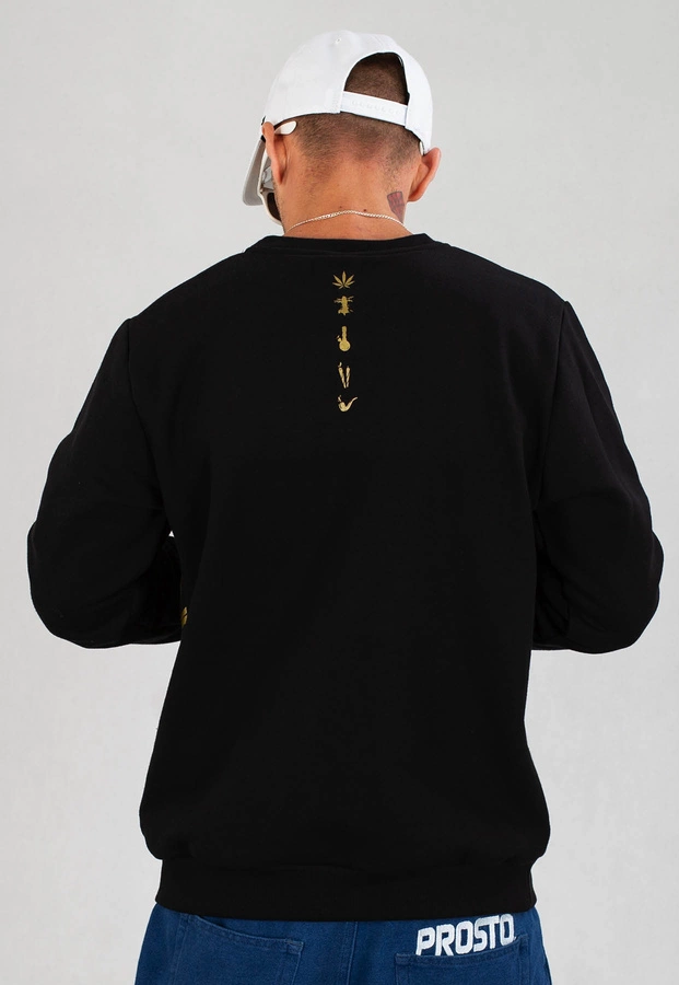 Bluza Ganja Mafia Herb Big czarna