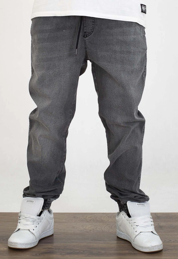 Spodnie Jigga Wear Crown Jogger Jeans grey