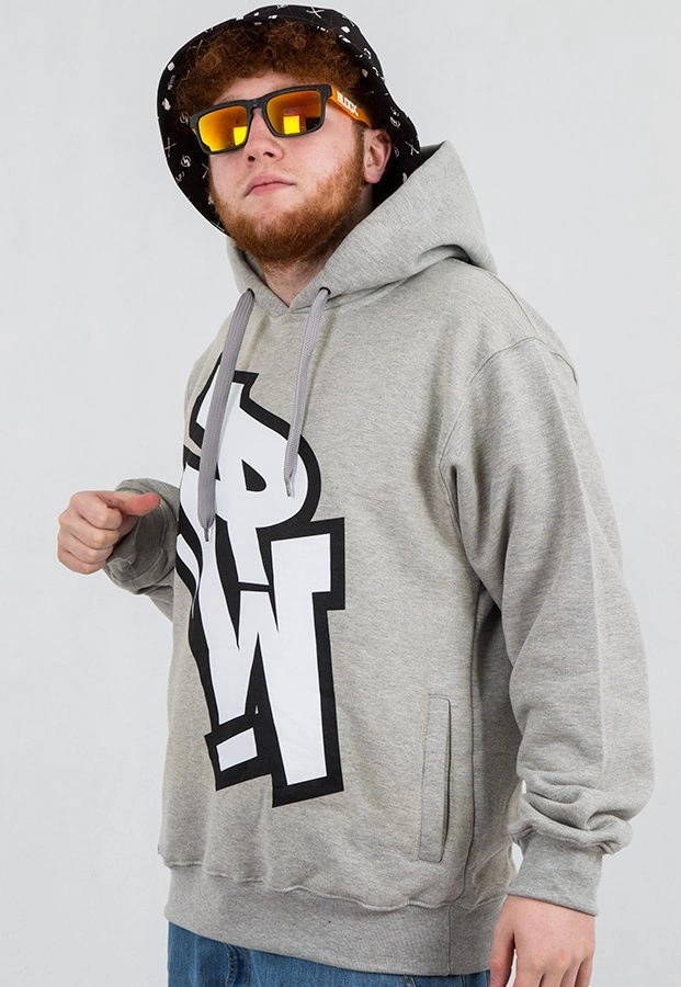Bluza Polska Wersja PW Logo szara