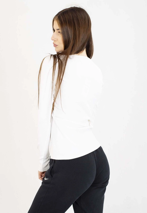 Longsleeve Pit Bull RIB 300 white