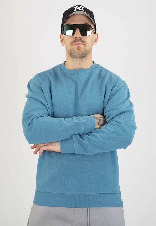 Bluza Niemaloga Crewneck niebieska
