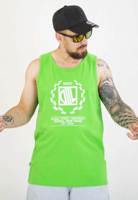 Tank Diil Laur zielono biały