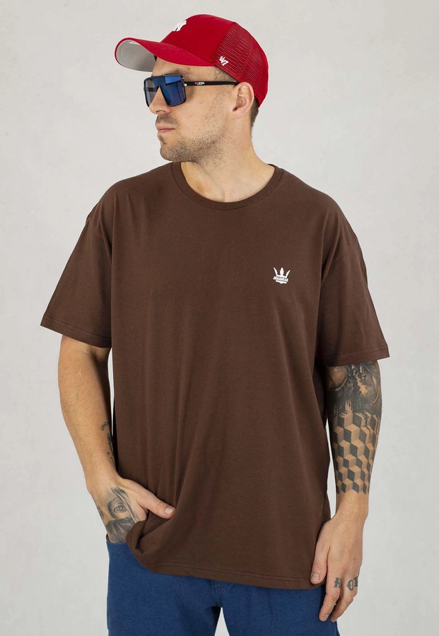 T-shirt Jigga Wear Mini Crown 3- Pak brązowa beżowa zielona