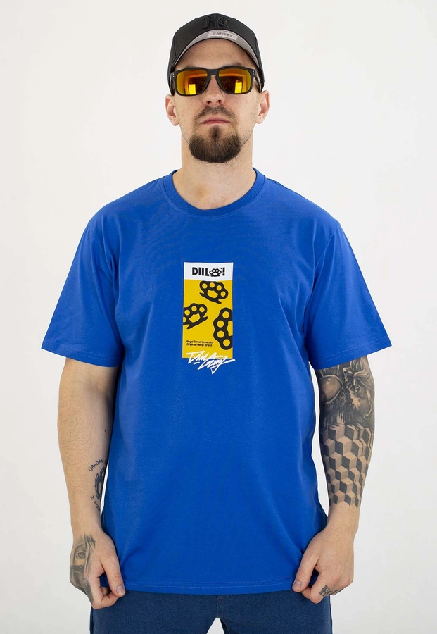 T-shirt Diil Kastet Frame chabrowy