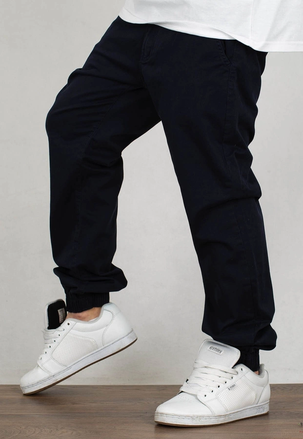 Spodnie Prosto Chino Jogger dark blue