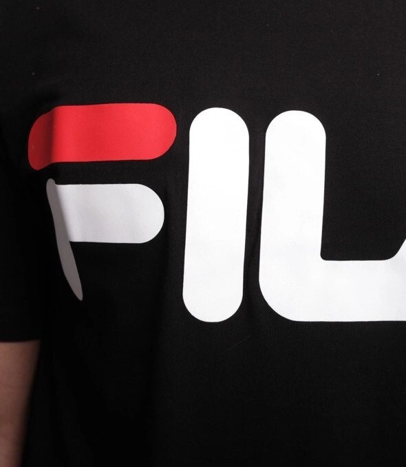 FILA-Classic Logo T-shirt Czarny