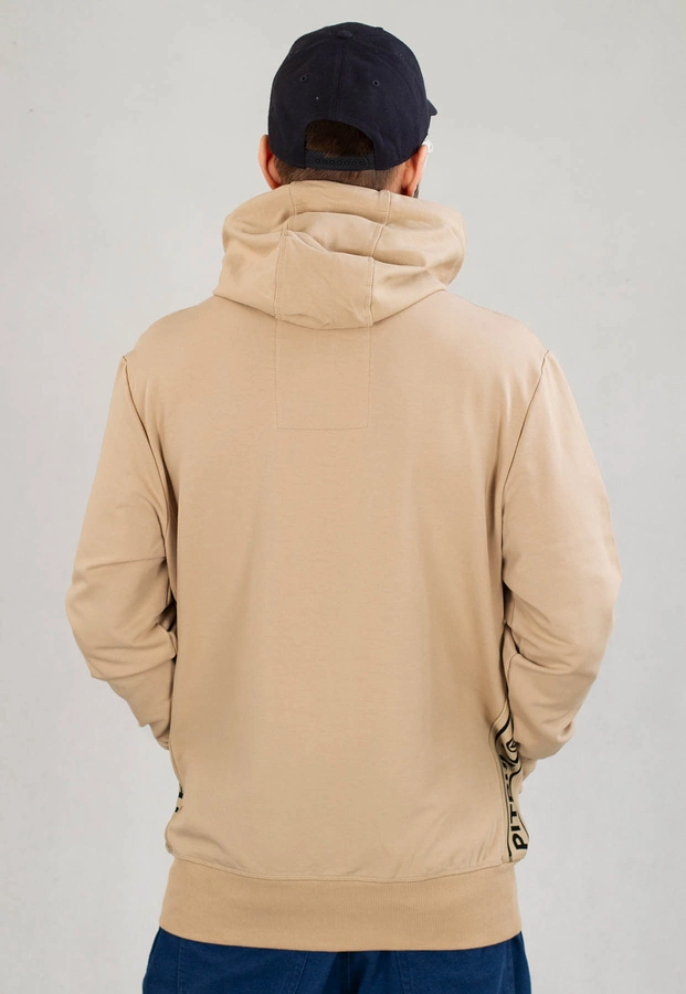 Bluza Pit Bull Z Kapturem Zip French Terry Lotus beżowa