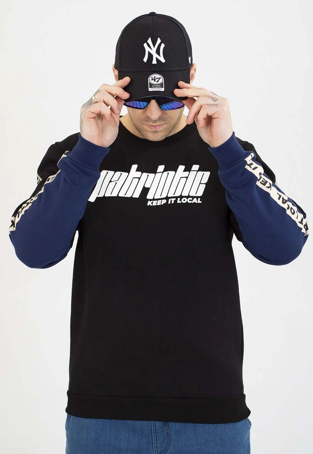 Bluza Patriotic Bez Kaptura P-Keep It Tapes czarna