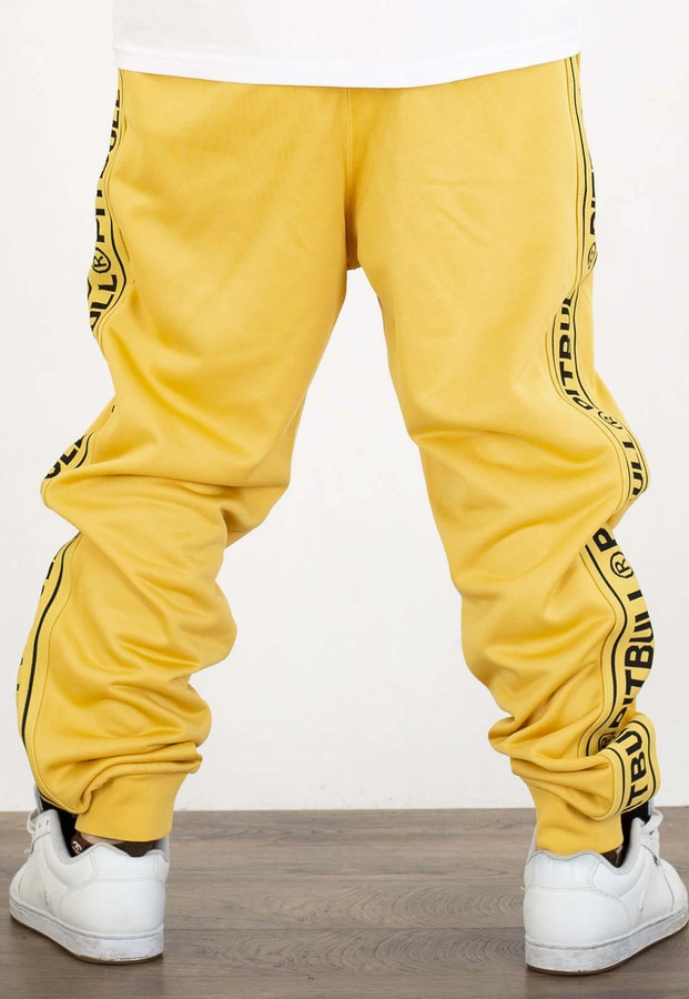 Dresy Pit Bull Oldschool Tape Logo yellow