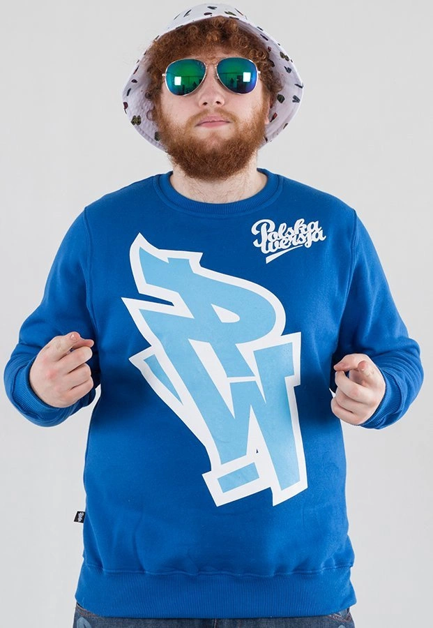 Bluza Polska Wersja PW Kolor niebieska