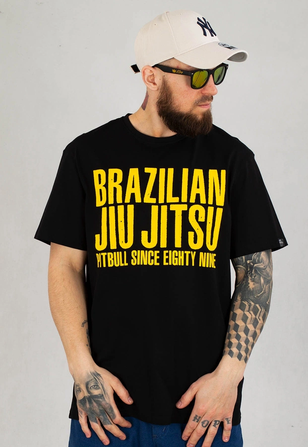 T-shirt Pit Bull Middle Masters Of BJJ Champions czarny