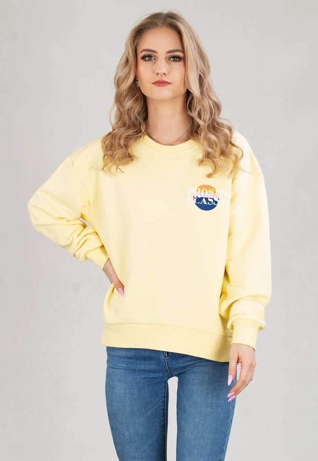 Bluza Prosto Crewneck Peeta żółta