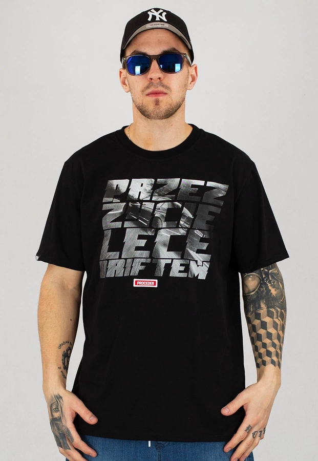 T-shirt Chada Drift czarny