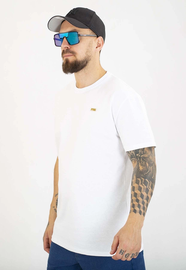 T-shirt Dudek P56 AGG biały
