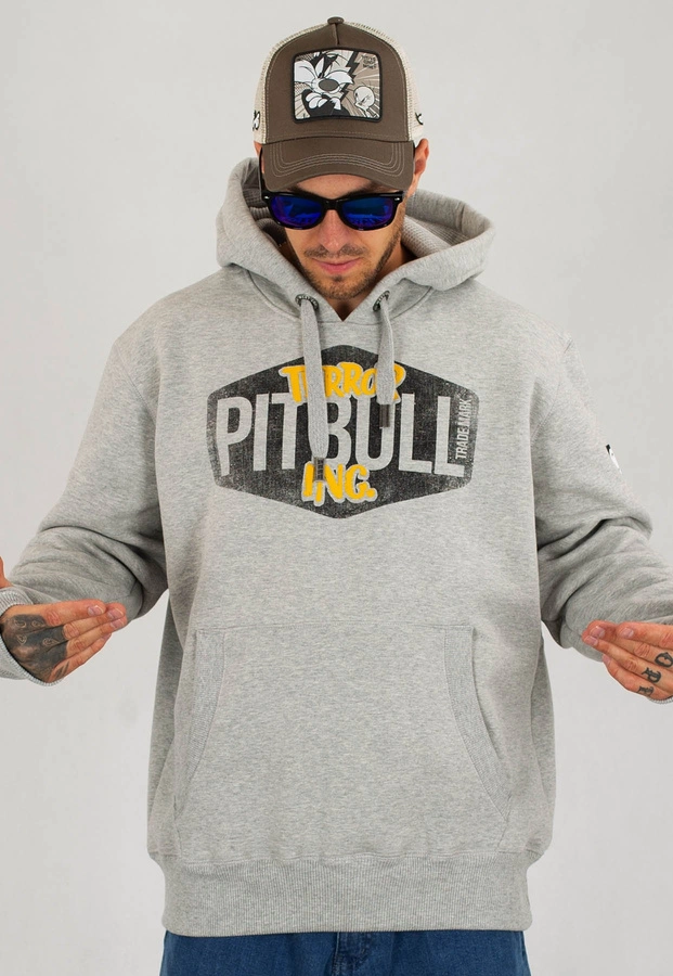 Bluza Pit Bull Scare szara