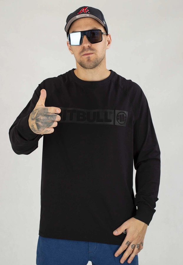 Longsleeve Pit Bull Spandex Hilltop czarny