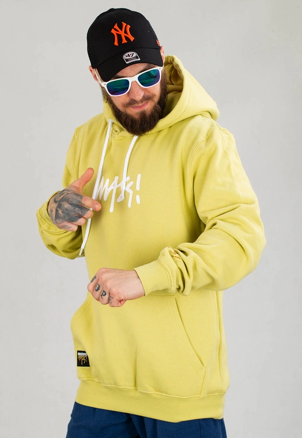 Bluza Mass Hoodie Signature Anniversary beżowa