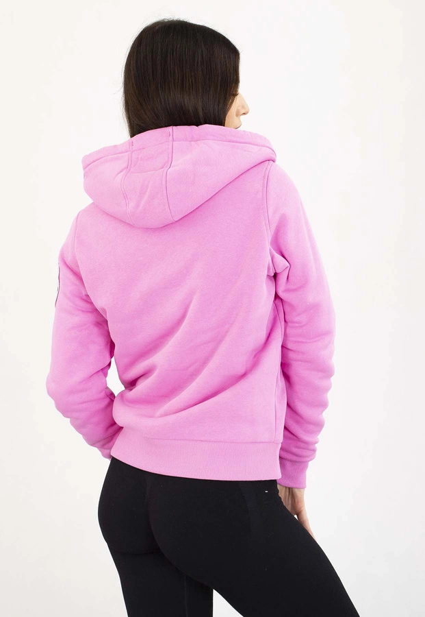 Bluza Pit Bull Z Kapturem Zip Ruffina PB ice pink