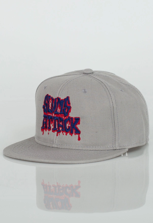 Czapka Snapback RPS Rysiu Peja Solufka Old Logo Kolor szara
