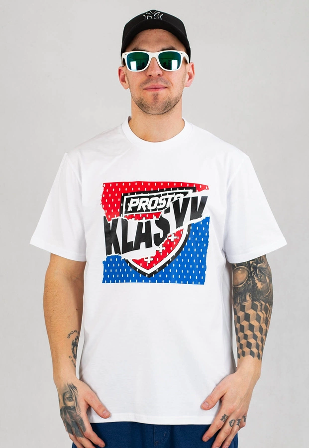 T-shirt Prosto Zdrap biały