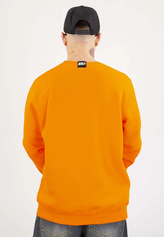 Bluza Stoprocent Bez Kaptura Haftbark pomarańczowa