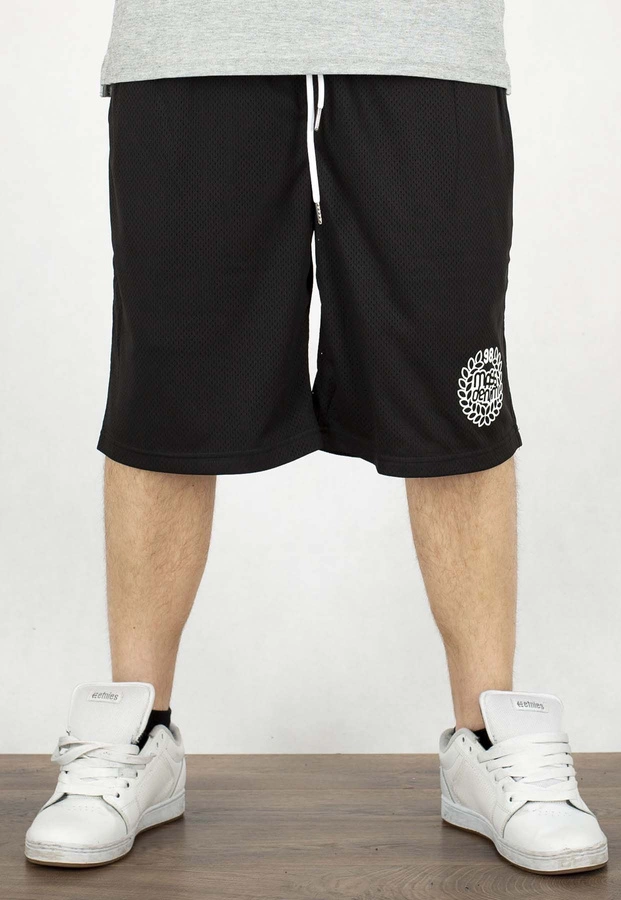Spodenki Mass Base Back Mesh black