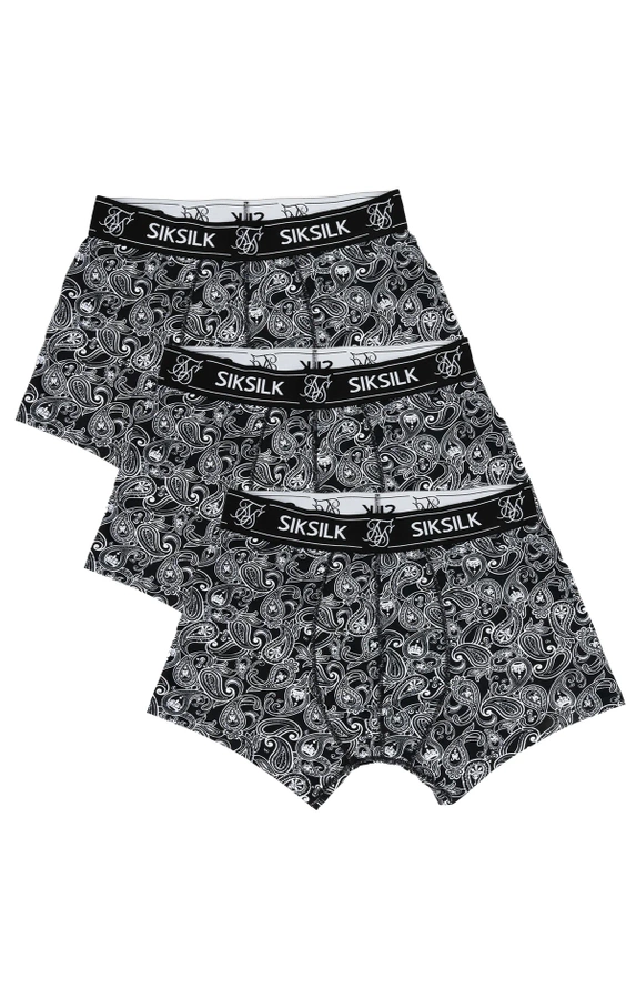 Bokserki SikSilk 3Pack SS-23866 Paisley