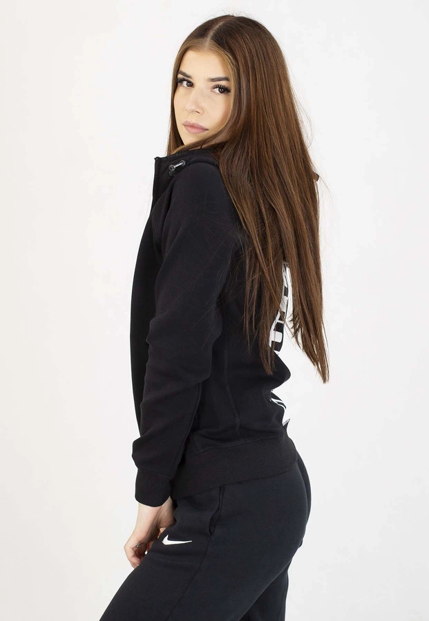 Bluza Pit Bull Z Kapturem Zip Fuchsia black