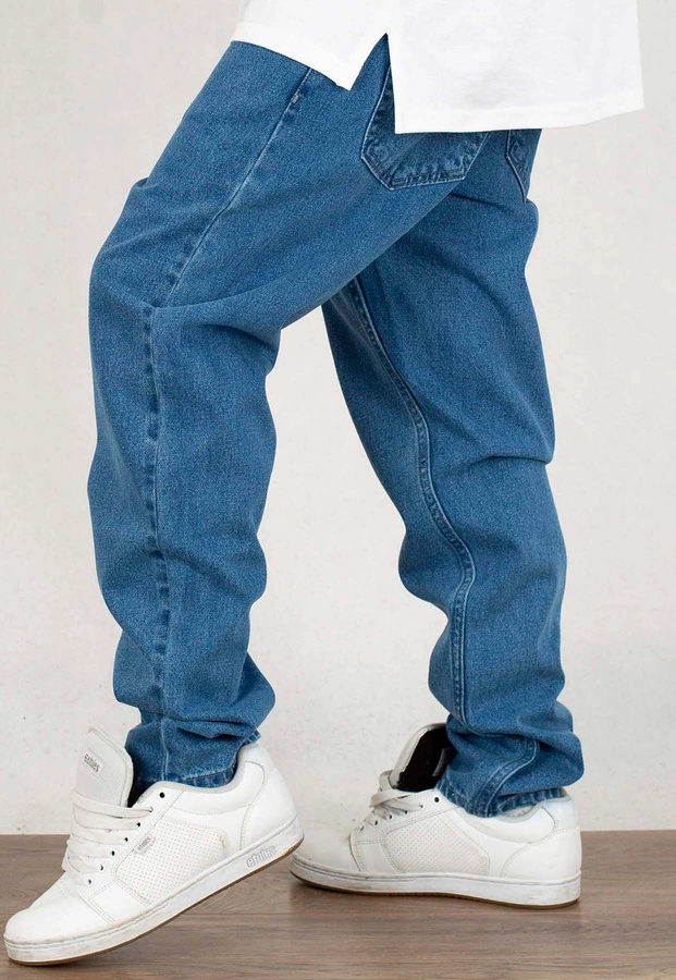 Spodnie Mass Jeans Baggy Fit Box blue