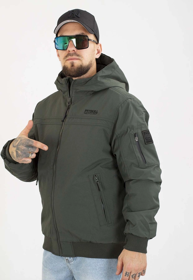 Kurtka Pit Bull Zimowa Balboa II dark green