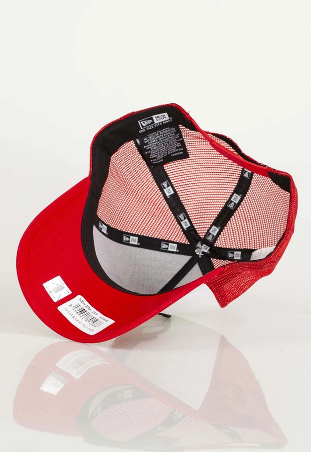 Czapka Full Cap New Era Team Colour Block 9FORTY® Tucker Chicago Bulls 60348855 czerwono biała