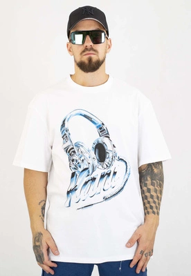 T-shirt Karl Kani Headphone Print PD00005347 biały