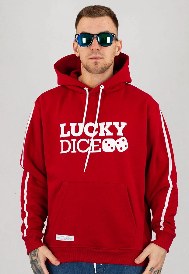 Bluza Lucky Dice Classic PJP czerwona