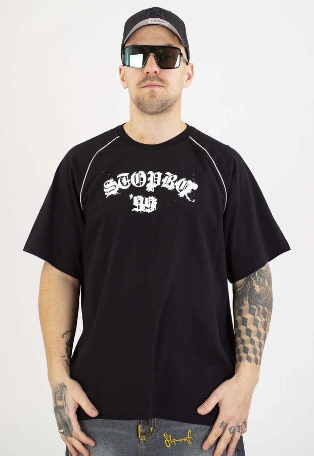 T-shirt Stoprocent Reglan Stopro 99 czarny