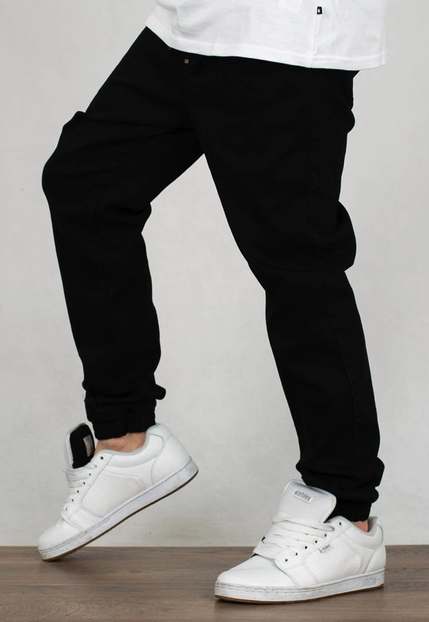 Spodnie Moro Sport Joggery Mini Slant Tag Pocket black jeans